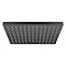 hansgrohe Vernis Shape 230 1 Spray Shower Head - Matt Black - 26281670 Large Image