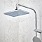 hansgrohe Vernis Shape EcoSmart Showerpipe 230 Thermostatic Bath Shower Mixer - 26098000 Feature Large Image
