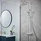 hansgrohe Vernis Shape EcoSmart Showerpipe 230 Thermostatic Shower Mixer - Chrome - 26097000 Large I