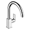 hansgrohe Vernis Shape M35 Single Lever Kitchen Mixer 260 with Swivel Spout - Chrome - 71871000 Larg