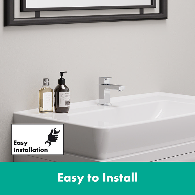 hansgrohe Vernis Shape Pillar Tap 70 for Cold Water without Waste - Chrome