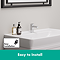 hansgrohe Vernis Shape Pillar Tap 70 for Cold Water without Waste - Chrome