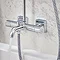 hansgrohe Vernis Shape Showerpipe 230 Thermostatic Bath Shower Mixer - 26284000 Feature Large Image