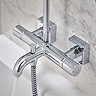 hansgrohe Vernis Shape Showerpipe 230 Thermostatic Bath Shower Mixer - 26284000  Standard Large Imag