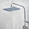 hansgrohe Vernis Shape Showerpipe 230 Thermostatic Bath Shower Mixer - 26284000 Standard Large Image