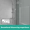 hansgrohe Vernis Shape Showerpipe 230 Thermostatic Shower Mixer - Chrome - 26286000  Standard Large 