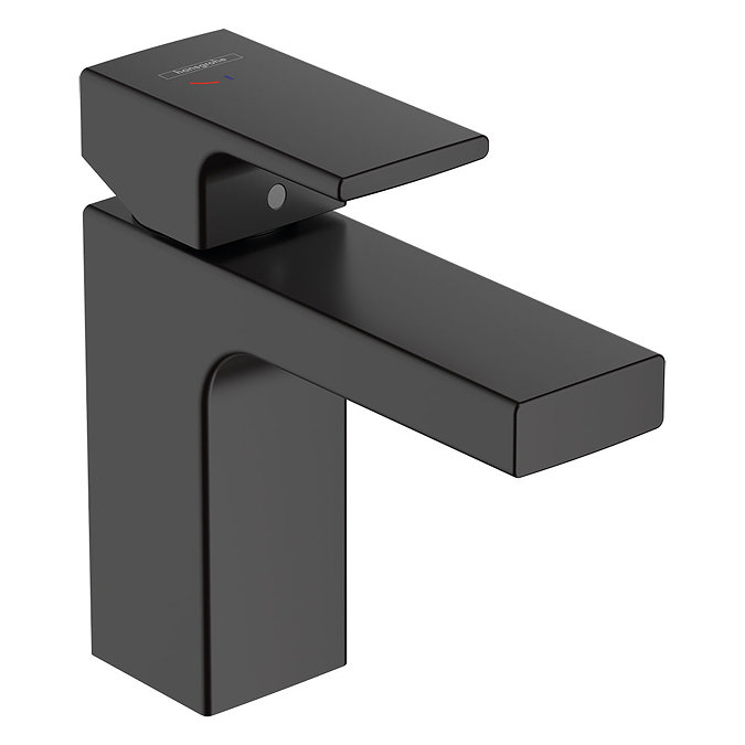 hansgrohe Vernis Shape Single Lever Basin Mixer 100 CoolStart with Pop-up Waste - Matt Black - 71594