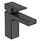 hansgrohe Vernis Shape Single Lever Basin Mixer 100 with Pop-up Waste - Matt Black - 71561670 Large