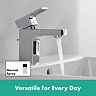 hansgrohe Vernis Shape Single Lever Basin Mixer 70 with Pop-up Waste - Chrome