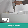 hansgrohe Vernis Shape Single Lever Basin Mixer 70 without Waste - Chrome