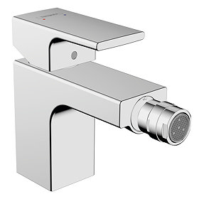 hansgrohe Vernis Shape Single Lever Bidet Mixer with Pop-up Waste - Chrome - 71211000 Large Image