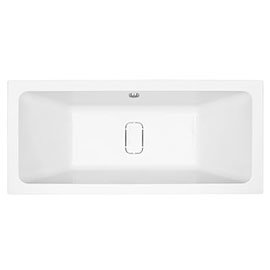 Harmony Double Ended Bath with Hidden Waste Cover Medium Image