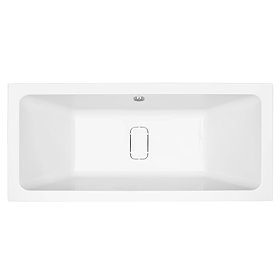 Harmony Double Ended Bath with Hidden Waste Cover Large Image