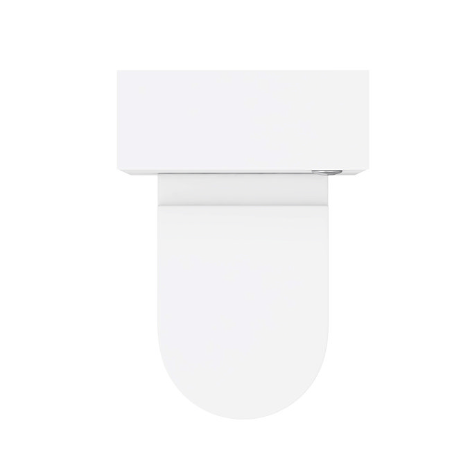 Harmony Gloss White BTW WC Unit with Cistern + Soft Close Seat W500 x D200mm  additional Large Image