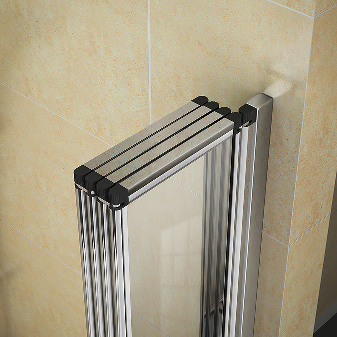 Haro Folding Bath Screen (800mm Wide - 4 Fold Concertina) Feature Large Image