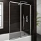 Haro Folding Bath Screen (1000mm Wide - 2 Fold Concertina) Large Image