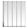 Haro Folding Bath Screen (1200mm Wide - 5 Fold Concertina) Profile Large Image