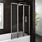 Haro Folding Bath Screen (900mm Wide - 3 Fold Concertina) Large Image