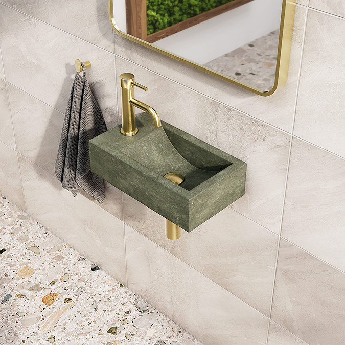Havard Beige Stone Effect Wall & Floor Tiles - 330 x 660mm