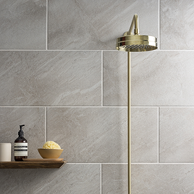 Havard Beige Stone Effect Wall & Floor Tiles - 330 x 660mm