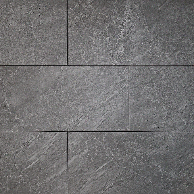 Havard Grey Stone Effect Wall & Floor Tiles - 330 x 660mm