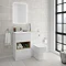 Haywood 500mm Gloss White WC Unit + Cistern  Feature Large Image
