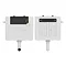 Haywood White Modern Sink Vanity Unit + Toilet Package additional Large Image