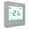 Heatmiser neoStat 12v V3 - Programmable Thermostat - Platinum Silver