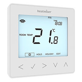 Heatmiser neoStat V2 - Programmable Thermostat - Glacier White Medium Image