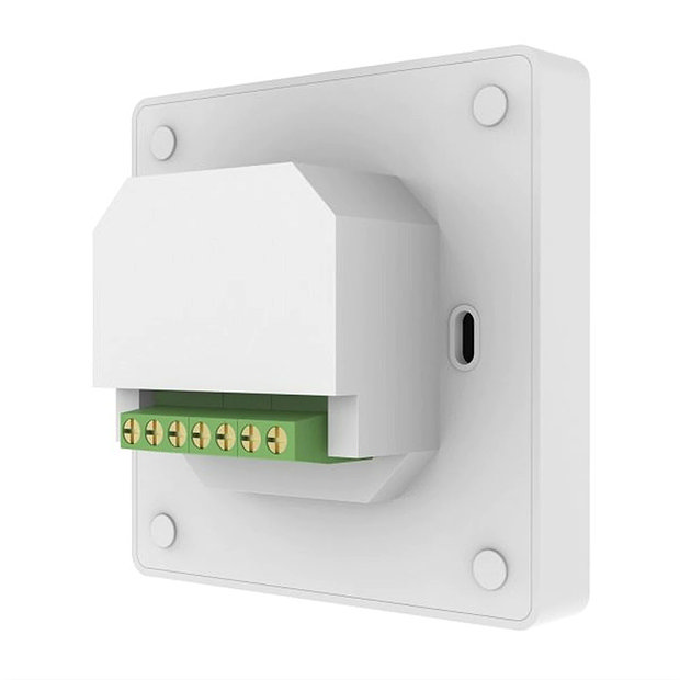 Heatmiser neoStat-hw V2 - Hot Water Programmer - Platinum Silver