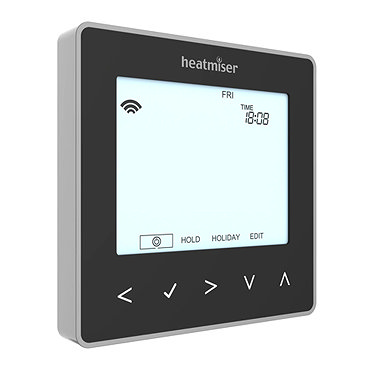 Heatmiser neoStat-hw V2 - Hot Water Programmer - Sapphire Black  Profile Large Image