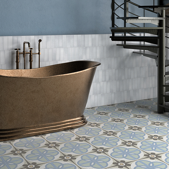 Helena Mosaic Effect Wall & Floor Tiles - 200 x 200mm