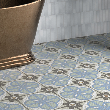 Helena Mosaic Effect Wall & Floor Tiles - 200 x 200mm