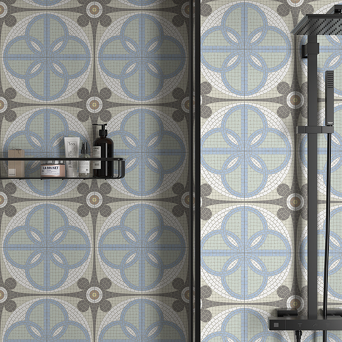 Helena Mosaic Effect Wall & Floor Tiles - 200 x 200mm