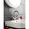 Ultra Helix Crosshead Mono Basin Mixer w/ High Swivel Spout & Waste Profile Large Image