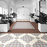 Hellier Border Patterned Wall and Floor Tiles - 200 x 200mm