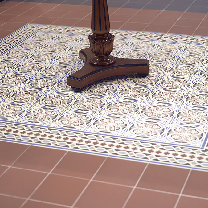 Hellier Patterned Wall and Floor Tiles - 200 x 200mm