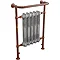 Helmsley Traditional 960 x 675mm Heated Towel Radiator - Copper Large Image