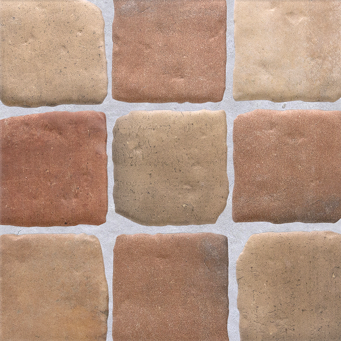 Helston Terracotta Brick Effect Wall & Floor Tiles - 150 x 150mm