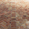 Helston Terracotta Brick Effect Wall & Floor Tiles - 150 x 150mm