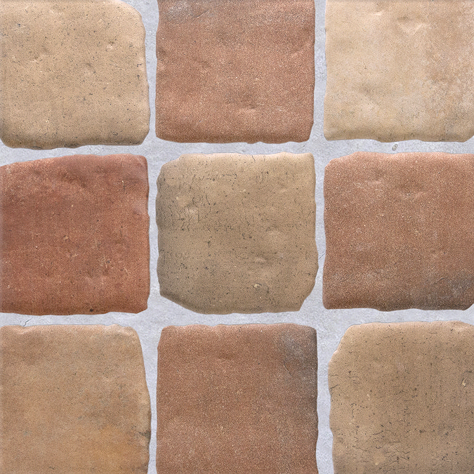 Helston Terracotta Brick Effect Wall & Floor Tiles - 150 x 150mm