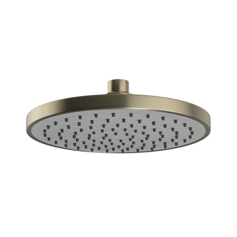 Heritage 200mm Brushed Brass Shower Head - STBB22