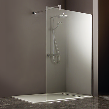 Heritage 8mm Linear Wet Room Screen - Various Sizes Profile Large Image