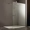 Heritage 8mm Linear Wet Room Screen - Various Sizes Large Image