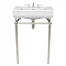 Heritage Abingdon 600mm Wynwood Basin & Washstand - Vintage Gold Large Image