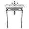 Heritage Abingdon Blenheim Basin & Washstand - Chrome Large Image