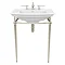 Heritage Abingdon Blenheim Basin & Washstand - Vintage Gold Large Image