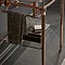 Heritage Abingdon Blenheim Washstand Glass Shelf - Chrome - WGABBLE Profile Large Image
