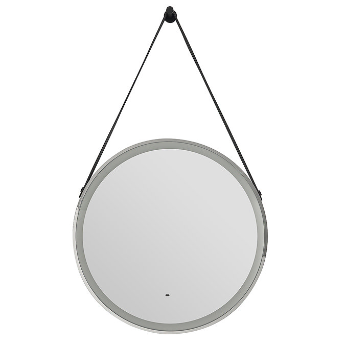 Heritage Amberley Chrome 800mm Illuminated Circular Mirror with Demister Pad - MAMC800 Large Image