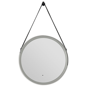Heritage Amberley Chrome 800mm Illuminated Circular Mirror with Demister Pad - MAMC800  Profile Larg